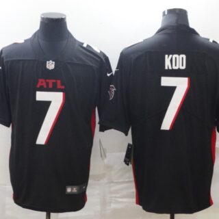 Nike Falcons 7 Younghoe Koo Black New Vapor Untouchable Limited Jersey
