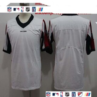 Nike Falcons Blank White Vapor Untouchable Limited Jersey