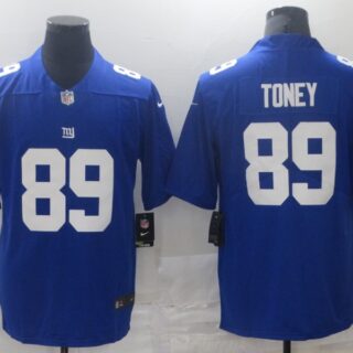 Nike Giants 89 Kadarius Toney Royal Vapor Untouchable Limited Jersey