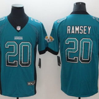 Nike Jaguars 20 Jalen Ramsey Teal Drift Fashion Limited Jersey