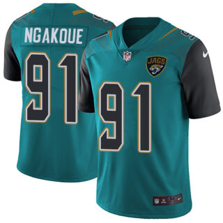 Nike Jaguars #91 Yannick Ngakoue Teal Green Team Color Men's Stitched NFL Vapor Untouchable Limited Jersey