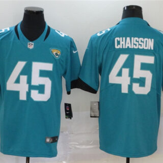 Nike Jaguars 45 K'Lavon Chaisson Teal 2020 NFL Draft First Round Pick Vapor Untouchable Limited Jersey