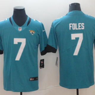Nike Jaguars 7 Nick Foles Teal Vapor Untouchable Limited Jersey