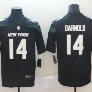 Nike Jets 14 Sam Darnold Black New 2019 Vapor Untouchable Limited Jersey