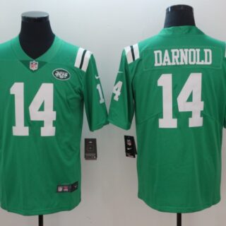 Nike Jets 14 Sam Darnold Green Vapor Untouchable Limited Jersey