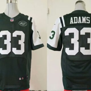 Nike Jets 33 Jamal Adams Green Elite Jersey