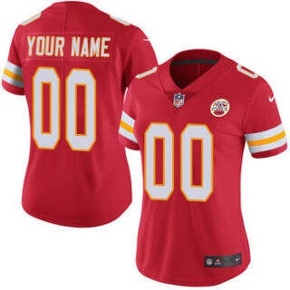 Nike Kansas City Chiefs Limited Red Home Women's Jersey NFL Vapor Untouchable Customized jerseys
