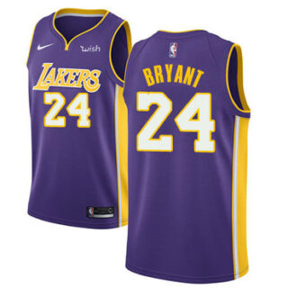 Nike Lakers #24 Kobe Bryant Purple NBA Swingman Statement Edition Jersey