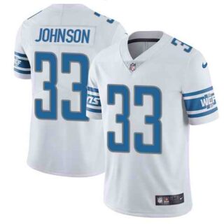 Nike Lions 33 Kerryon Johnson White Youth Vapor Untouchable Limited Jersey