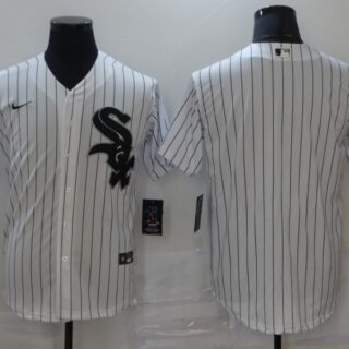 Nike Men's Chicago White Sox white Blank Coolbase Jersey