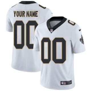 Nike NFL New Orleans Saints Vapor Untouchable Customized Limited White Road Youth Jersey