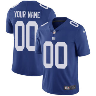 Nike NFL New York Giants Vapor Untouchable Customized Elite Royal Blue Home Youth Jersey