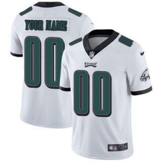 Nike NFL Philadelphia Eagles Vapor Untouchable Customized Limited White Road Men's Jersey