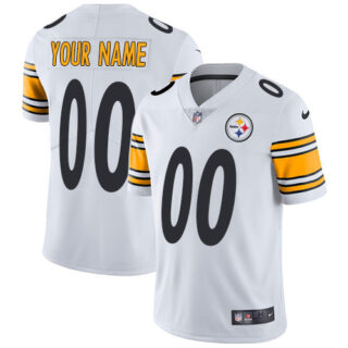 Nike NFL Pittsburgh Steelers Vapor Untouchable Customized Limited White Road Men's Jersey