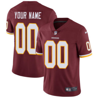 Nike NFL Washington Redskins Vapor Untouchable Customized Limited Burgundy Red Home Men's Jersey