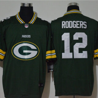 Nike Packers 12 Aaron Rodgers Green Vapor Untouchable Limited Jersey