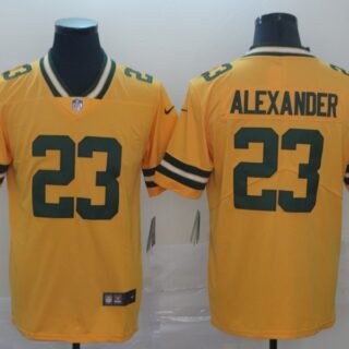 Nike Packers 23 Jaire Alexander Gold Inverted Legend Limited Jersey