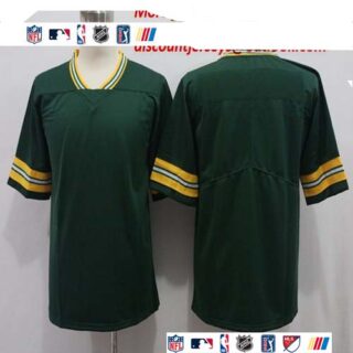 Nike Packers Blank Green Vapor Untouchable Limited Jersey