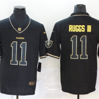 Nike Raiders 11 Henry Ruggs III Black Gold Vapor Untouchable Limited Jersey