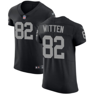 Nike Raiders #82 Jason Witten Black Team Color Men's Stitched NFL Vapor Untouchable Elite Jersey