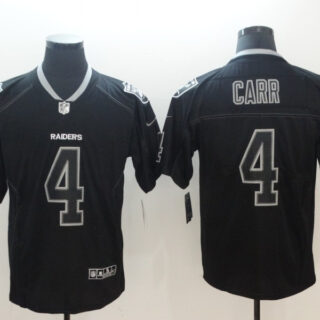 Nike Raiders 4 Derek Carr Black Shadow Legend Limited Jersey