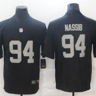 Nike Raiders 94 Carl Nassib Black Vapor Untouchable Limited Jersey
