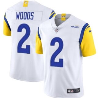 Nike Rams 2 Robert Woods White Vapor Untouchable Limited Jersey