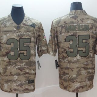 Nike Rams 35 C.J. Anderson Camo Salute To Service Limited Jersey