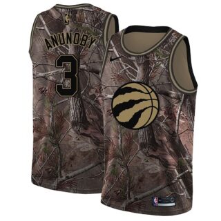 Nike Raptors #3 OG Anunoby Camo Youth NBA Swingman Realtree Collection Jersey