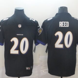 Nike Ravens 20 Ed Reed Black Alternate Vapor Untouchable Limited Jersey