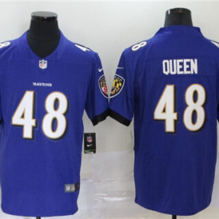Nike Ravens 48 Patrick Queen Purple 2020 NFL Draft First Round Pick Vapor Untouchable Limited Jersey