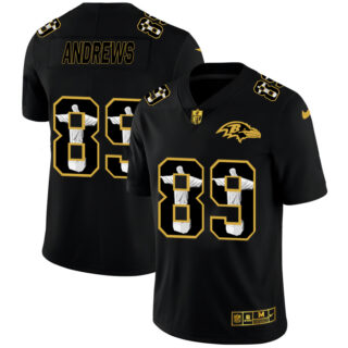 Nike Ravens 89 Mark Andrews Black Jesus Faith Edition Limited Jersey