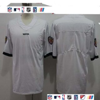 Nike Ravens Blank White Vapor Untouchable Limited Jersey