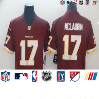 Nike Redskins 17 Terry McLaurin Burgundy Vapor Untouchable Limited Jersey