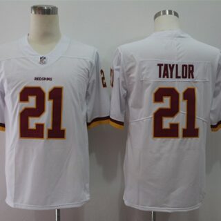 Nike Redskins 21 Sean Taylor White Vapor Untouchable Player Limited Jersey