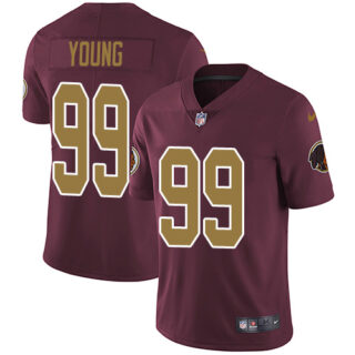 Nike Redskins #99 Chase Young Burgundy Red Alternate Men's Stitched NFL Vapor Untouchable Limited Jersey