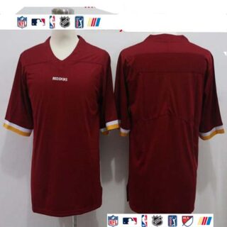 Nike Redskins Blank Red Vapor Untouchable Limited Jersey