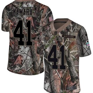 Nike Saints #41 Alvin Kamara Camo Men's Stitched NFL Limited Rush Realtree Jersey