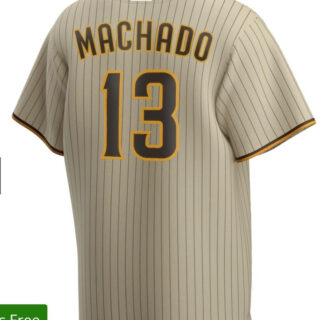 Nike San Diego Padres #13 Manny Machado Men's Jersey
