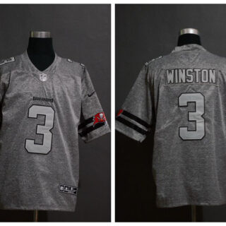 Nike Seahawks 3 Russell Wilson 2019 Gray Gridiron Gray Vapor Untouchable Limited Jersey