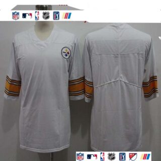 Nike Steelers Blank White Vapor Untouchable Limited Jersey