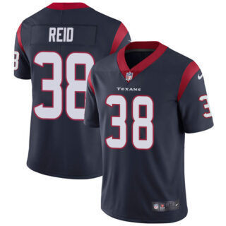 Nike Texans #38 Justin Reid Navy Blue Team Color Men's Stitched NFL Vapor Untouchable Limited Jersey