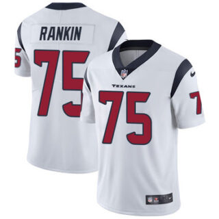 Nike Texans #75 Martinas Rankin White Men's Stitched NFL Vapor Untouchable Limited Jersey