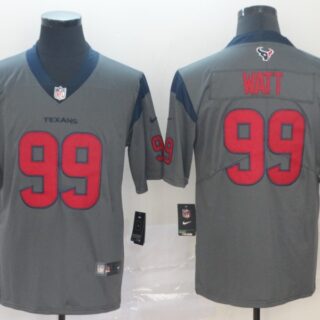 Nike Texans 99 J.J. Watt Gray Inverted Legend Limited Jersey