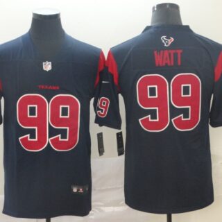 Nike Texans 99 J.J. Watt Navy New 2019 Color Rush Limited Jersey