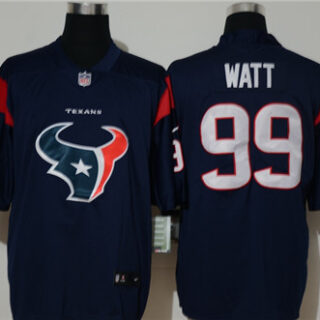 Nike Texans 99 J.J. Watt Navy Vapor Untouchable Limited Jersey