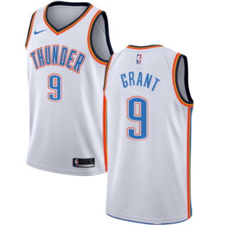 Nike Thunder #9 Jerami Grant White NBA Swingman Association Edition Jersey