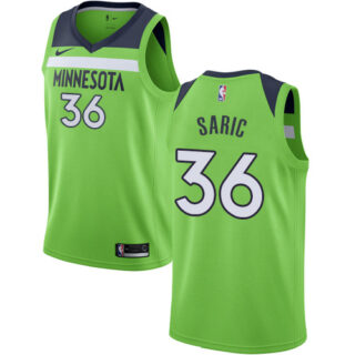 Nike Timberwolves #36 Dario Saric Green NBA Swingman Statement Edition Jersey
