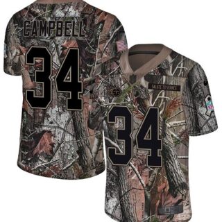 Nike Titans #34 Earl Campbell Camo Men's Stitched NFL Limited Rush Realtree Jersey