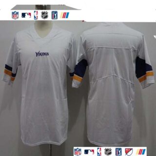 Nike Vikings Blank White Vapor Untouchable Limited Jersey